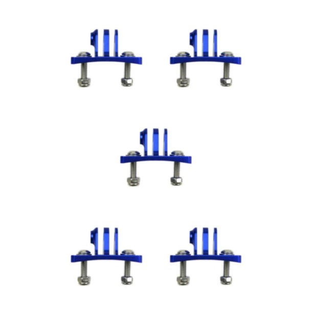 Sidaley cámara deportiva paracaidismo casco soporte de montaje fijo cámaras de acción escalada esquí aleación de aluminio adaptador de Type2 NO2