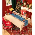 thumbnail image 3 of Love Table Runner Seasonal Anniversary Holiday Kitchen Dining Table ration for Indoor Outdoor Home Party Wedding Holiday, 3 of 6