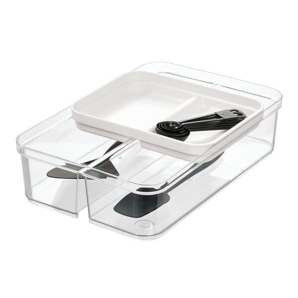 Double layer drawer organizer