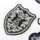 thumbnail image 3 of Logotipo bordado JM 22 piezas parches tela accesorios de ropa, 3 of 5