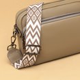 thumbnail image 2 of (Tabletas Incienso) Bolso Bandolera para Mujer Cuero Genuino Clásico Informal A La Bolso Hombro Camel, 2 of 9