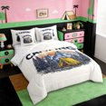 thumbnail image 2 of Erosebridal Rustic Camping Camper 7 Pieces Bedding Comforter Set,Mountain Adventure Theme Full Bedding Set For Boys Kids,Reversible, 2 of 7