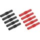 thumbnail image 1 of 10Pcs Insulated Banana Plug Female to Female 4mm Banana Jack Coupler for 4mm Banana Extension Electrical Test Black and Red SZRH A-F, 1 of 4