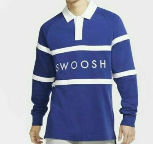 swoosh polo long sleeve