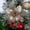 golden1, variant on 10 Pieces Christmas Poinsettia Flowers Artificial Christmas Tree Ornaments Glitter Poinsettia for Tree Wedding New Year Holiday Decorations