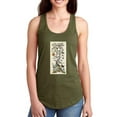 thumbnail image 1 of Chinoiserie Natura. Racerback Tank Women -Naomi McCavitt Designs, Female x-Small, 1 of 4