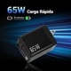thumbnail image 3 of 65W Cargr Tipo c, con Cable Retráctil Tipo USB C Portátil, 2 Puertos USB C y 1 USB A, Compatible con iPhone 17 Pro Max/17 Pro/iPhone Air/17/16/15, Galaxy S25 Ultra/S25, MacBook Pro/Air, iPad Pro, 3 of 3