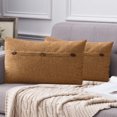 thumbnail image 3 of Set of 2 Decorative Linen Throw Pillow Covers Cushion Case Triple, 3 of 4