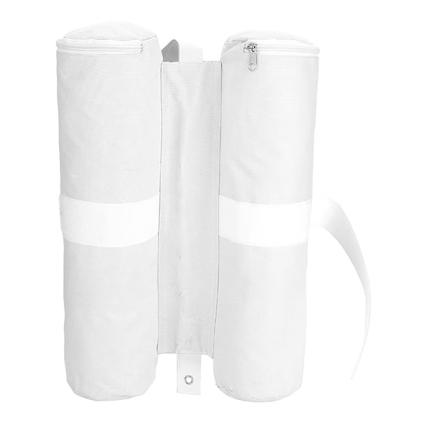 Weighted Canopy with Sandbags, Pop-up Sun Shade Tent, Outdoor Sun Shelter Legs (White)