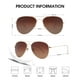 thumbnail image 3 of Gafas de sol JOOX Polarized Aviator para mujer y hombre UV400, 3 of 7