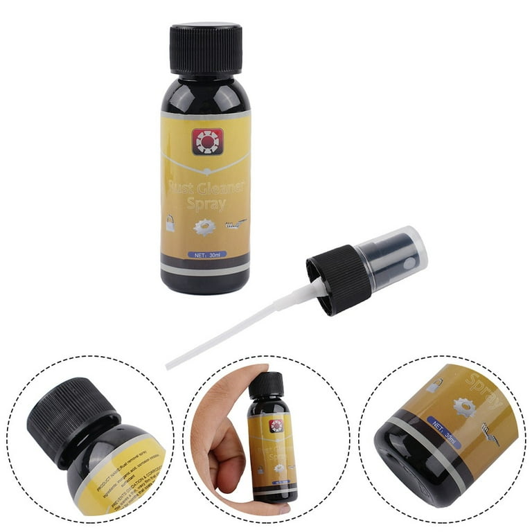30ml Car Rust Remover Spray Metal Surface Chrome Paint Car Cleaning Tool