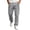 A-Gray, variant on Men's Jogger Pants Casual Cargo Trousers with Zipper Pockets Regular Fit Straight Leg Long Pants for Daily Wear A-Khaki XXXL