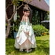 thumbnail image 2 of Trajes de Princesa TYHTYM para Niñas Pequeñas para Halloween y Navidad (Tiana, 4-5T), 2 of 3