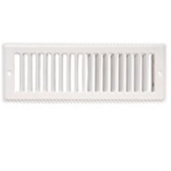Imperial Manufacturing RG1280 White Toespace Grill 4 x 10 In.