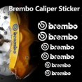 thumbnail image 2 of 6pcs Car Brake Caliper Sticker For Brembo Reflective Lettering Vehicle Decal Zzj, 2 of 4