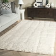 thumbnail image 2 of SAFAVIEH Casablanca Jenelle Geometric Shag Area Rug, Ivory, 8' x 10', 2 of 11