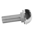 thumbnail image 1 of Conector de espiga para manguera marina recta de 1 pulgada de diámetro, tubo de drenaje a través del conector del casco para barco/yate/camión/coche/apartamento/RV, 1 of 9