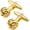 Gold, variant on Knot Cufflinks in Gift Box Cuff Links for Men Lady Daily Wear Business Wedding Party Tuxedo Shirt Birthday Gift