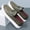 Green, variant on Men's PU Slip-On Ankle Boots, Warm Winter Casual Shoes with Soft Cushioned Sole & Round Toe, Comfortable Non-Slip Urban Boots for Christmas Markets, Holiday Travel & Daily Wear