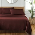 thumbnail image 7 of Better Homes & Gardens 3-Piece 300 Thread Count Deep Redwood Cotton Sateen Sheet Set, Twin, 7 of 7