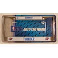 thumbnail image 6 of Oklahoma City-OKC-Basketball-Thunder Car Frame - Chrome Metal License Plate Frame, 6 of 6