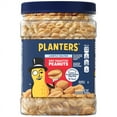 thumbnail image 2 of (6 pack) PLANTERS Lightly Salted Dry Roasted Peanuts, Party Snacks, Plant Based Protein, 2.16 lb Canister, 2 of 14