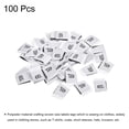 thumbnail image 3 of Clothing Sewing Size Label, 4XL Sizes Woven Embroidered Label White for Clothes Garment, Pack of 100, 3 of 6