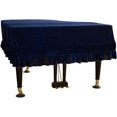 thumbnail image 1 of ORUYROP Housse de Piano à Queue Classique Universelle Décorative, Bleue, Taille : 180cm/70.8 Pouces, 1 of 1