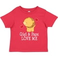thumbnail image 3 of Inktastic Gigi and Paps Love Me Grandson Lion Boys Toddler T-Shirt, 3 of 5