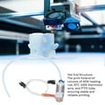 thumbnail image 4 of Extremo Caliente De Impresora 3D, Buena Compatibilidad Kit De Extremo Caliente De Impresión De Boquilla De Latón De 0,4 Mm 24 V 40 W Para Filamento PLA ABS PETG TPU De 1,75 Mm, 4 of 7