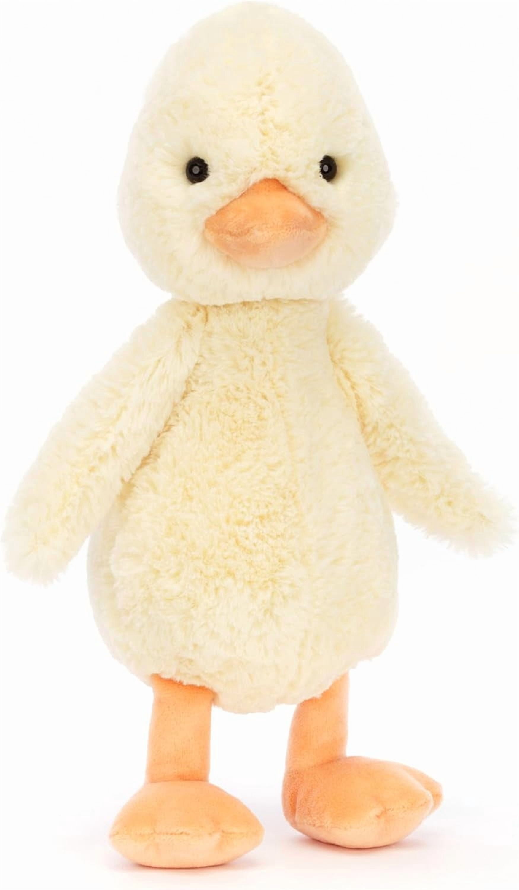 Jellycat Bashful Duckling Stuffed Animal, Medium 12” - Duck & Duckling Plush Toy - Classic Children's Gift