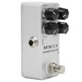 thumbnail image 1 of Compresor Pedal de efecto de guitarra Metal Plata Mini compresores Pedales 4 controles básicos, 1 of 12