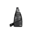 thumbnail image 2 of Apmemiss Clearance Leather Sling Bag Mens Chest Bag Casual Shoulder Crossbody Bags Travel Hiking Backpacks Daypack, 2 of 6