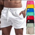 thumbnail image 2 of Pantalones cortos de baño de secado rápido para hombre, Shorts deportivos para correr, pantalones con cordón ajustable, ropa de playa de verano Fivean unisex, 2 of 2