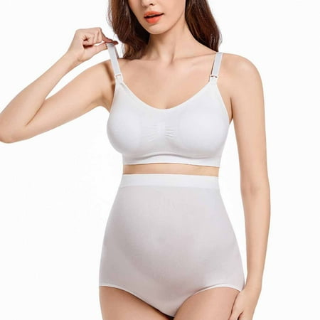 Lenago Underwear Sets Clearance! Pregnant Women s Sexy Ultra-thin Lace Bra Without Steel Ring Breast Upward Front Opening Feeding Bra Underwear Nursing Bras Matching Underwear Up to 50% off Clearance