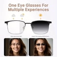 thumbnail image 4 of Premium color tint changing smart glasses feature touch operation and HD audio. Great for calls, music, driving, sports and office use. Stylish practical eyewear as a nice holiday gift., 4 of 12
