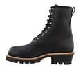 thumbnail image 3 of Chippewa Men's 8" Paladin Steel Toe Waterproof Insulated Logger Work Boot Black - 73050, 3 of 5