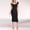 Black, variant on Women's New Fashionable One Line Ribbed Long Slim Dress Translucent Dresses for Women Swing Casual Dress Dresses for Women Casual Summer with Sleeves Women's Casual Dresses Womens Dresses Summer Long