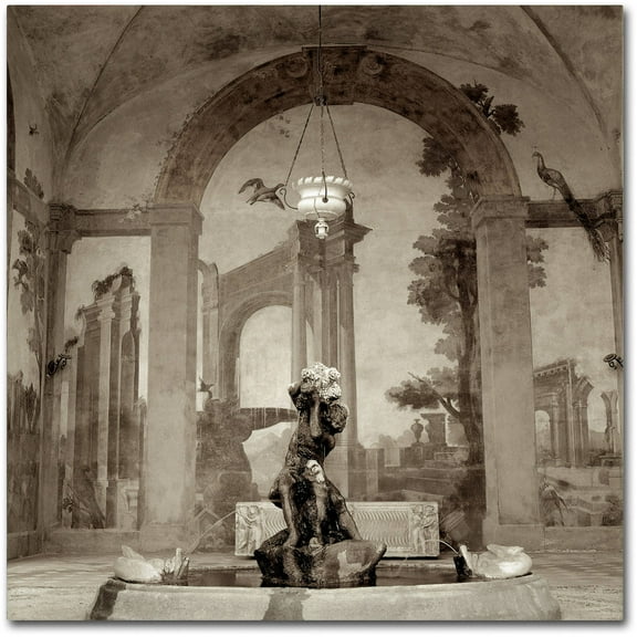 Trademark Fine Art "Lombardy Giardini I" Canvas Art by Alan Blaustein