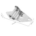 thumbnail image 2 of unbranded Soporte De Hierro Para Puerta De Resistente Y Duradero Color Plateado Para Puertas Residenciales, 2 of 8
