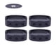 thumbnail image 5 of Inteprter Almohadillas portátiles antivibración para lavadora, 4 Uds., soportes para lavadora, Protector de suelo resistente al desgaste, Almacenamiento y organización del hogar, 5 of 6