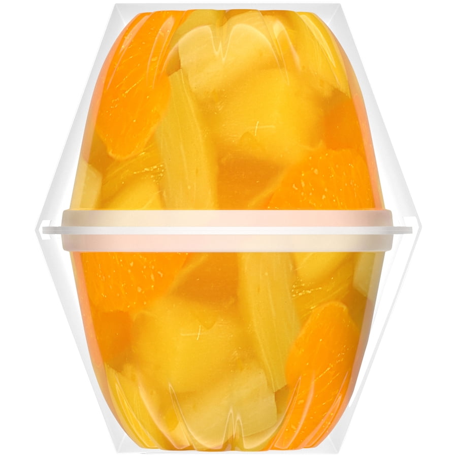 (4 Cups) Dole Fruit Bowls Pineapple and Mandarin Oranges in Coconut Water, 4 oz