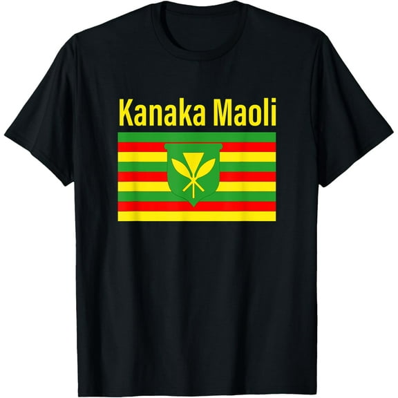 Kanaka Maoli Flag Hawaiian Sovereignty Hawaii State Samoan T-Shirt