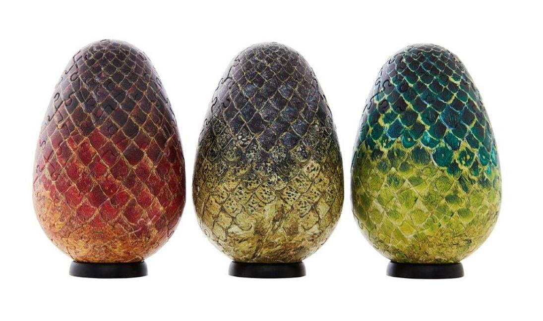 Game of Thrones Dragon Egg Puzzles Set 