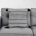 thumbnail image 4 of 22" X 22" Throw Pillow for couch with Tassels-Winter, 4 of 4