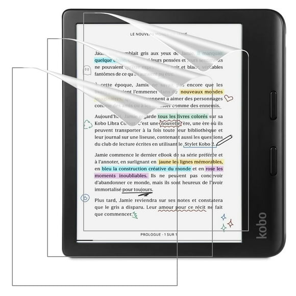 Protecteur d'Écran MoKo pour Kobo Libra Couleur 7 2024/ Libra 2 2021