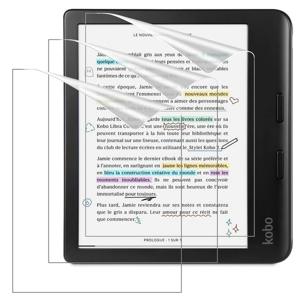 Protector de pantalla MoKo para Kobo Libra Colour 7 2024/Libra 2 2021