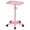 Pink, variant on Salon Trolley Aluminum Tattoo Tray With Wheels Storage Utility Cart for Clinic Spa Rolling Tray