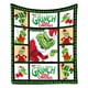 thumbnail image 1 of Grinch Decor Grinch Christmas Decorations Bathroom Grinch Christmas Decorations Facecloth Blanket Green Blanket Christmas Gift Home Sofa Cover Blanket Holiday Decoration Blanket, 1 of 2