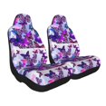 thumbnail image 2 of Naloa Flying Butterflies Car Seat Covers 2PCs Front Car Seat Covers Universal fit for Most Cars SUVs and Trucks - 1, 2 of 5